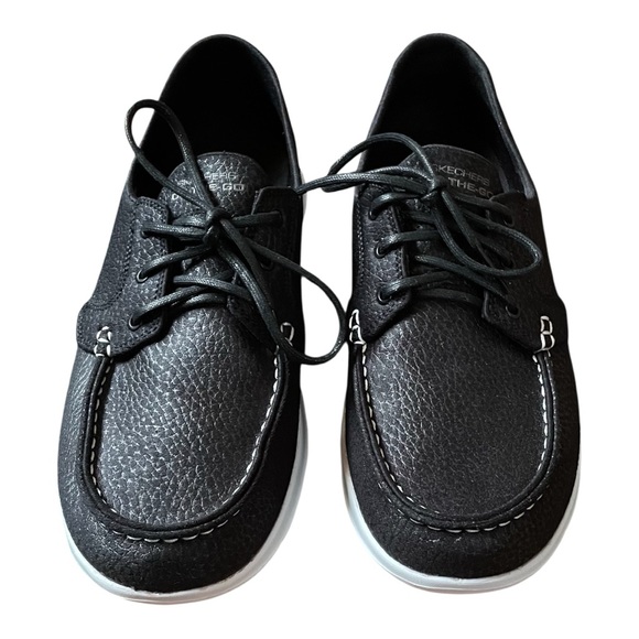 Skechers GO Walk Lite Eclipse Shoes | Size 10 | Black - Picture 2 of 9